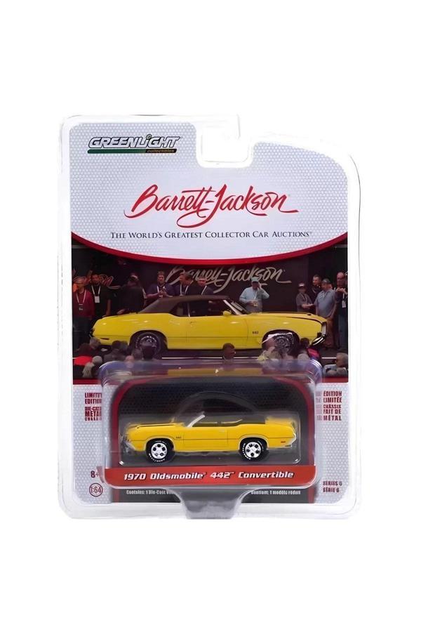 Greenlight 1:64 Barrett-Jackson Scottsdale Ed. Serıes 6 1970 Oldsmobıle 442 Convertıble Model Araba - Image 1