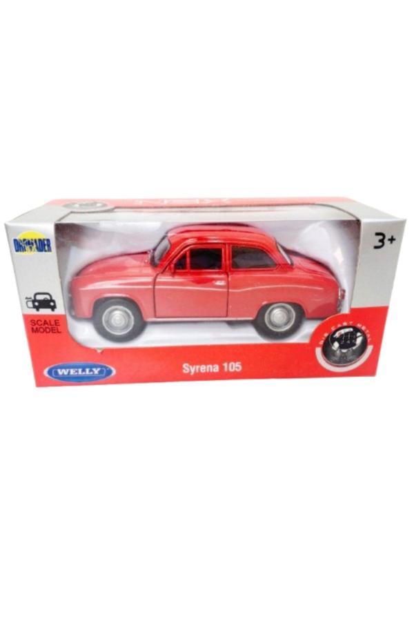 Welly Next 1:34 Syrena 105 Model Araba Kırmızı - Image 1
