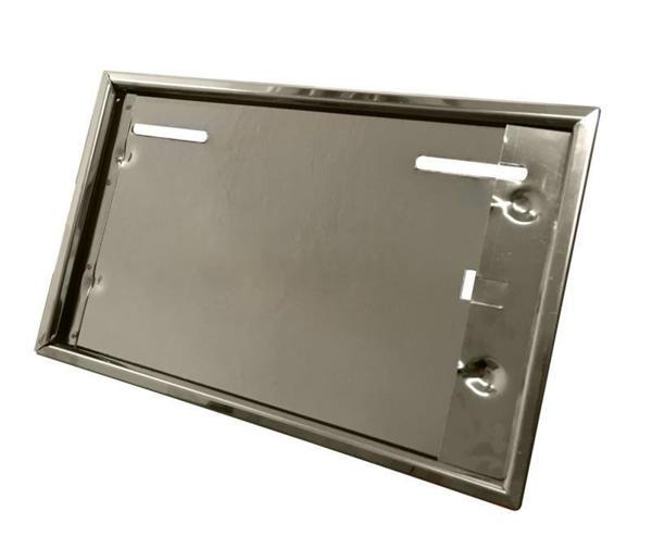 Motosiklet Plakalık Nikel Saç 15.5 X 24.5 CM - Image 1