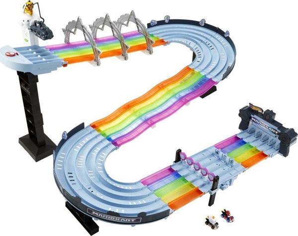 Hot Wheels Mario Kart Gökkuşağı Yolu Seti GXX41 - Image 1