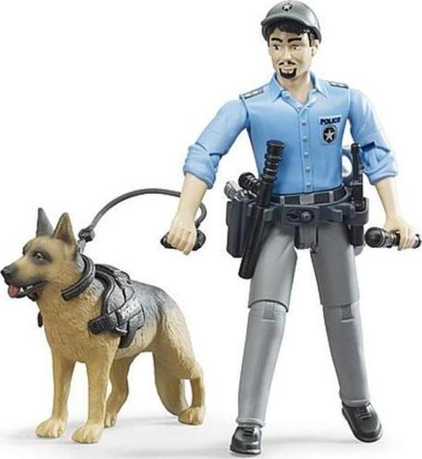 Bruder Polis Figürü ve Polis Köpeği  - Image 1