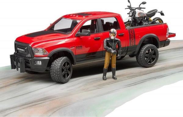 Bruder Ram 2500 Pickup, Ducatı Motor, Sürücü  - Image 1