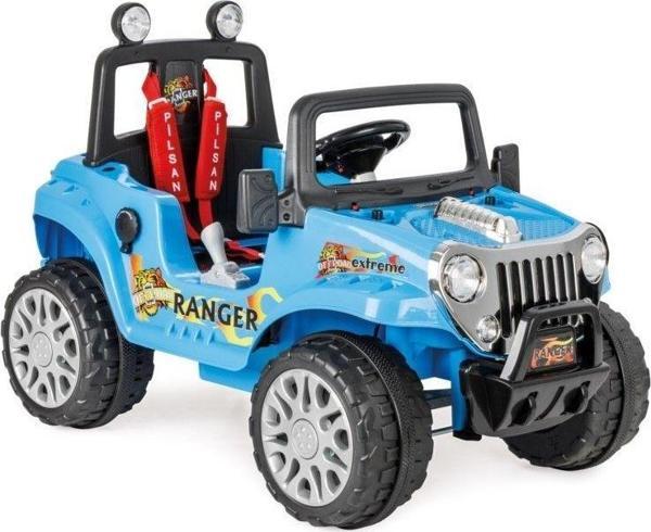 PİLSAN RANGER AKULU JEEP 12 VOLT KUMANDALI (MAVI) PLS-05-107 - Image 1