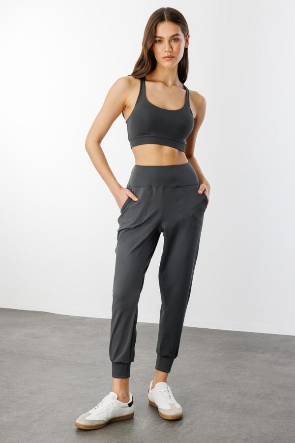 Kadın Yüksek Bel Jogger Eşofman Altı Joggers NEW-JOGER - Image 1