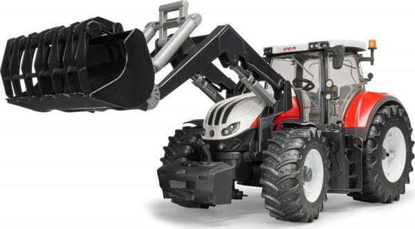 Bruder Steyr 6300 Terrus 1:16 Ölçek Kepçeli Traktör Model Oyuncak - Image 1