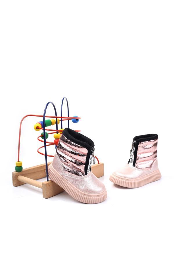 Walkenzo Arzn-3395 Cırtlı Kaymaz Taban Kız Bebek Bot - Image 1