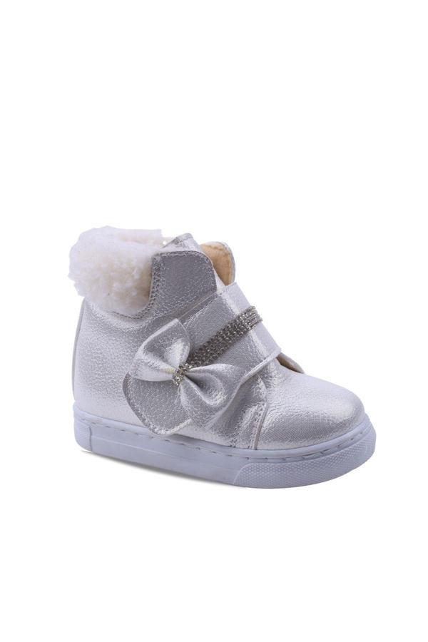 Walkenzo 2519 Kız Bebek Kaymaz Taban Rugan Bot - Image 1