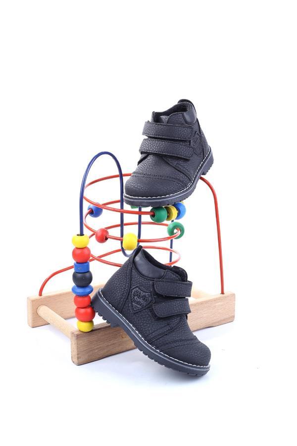 Şirin Bebe 3249 Cırtlı Kaymaz Taban Erkek Çocuk Bot - Image 1