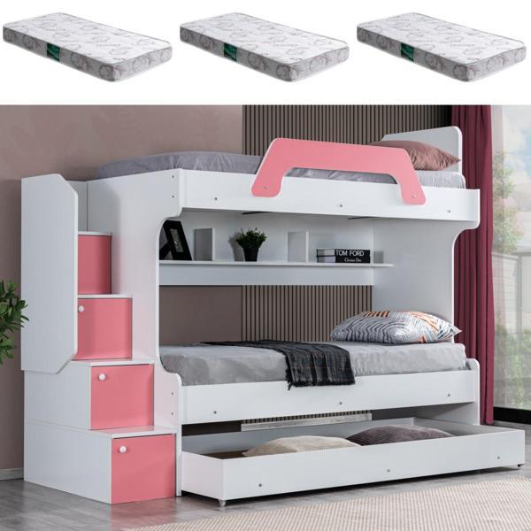 Ranza, Inci Yavrulu Ranza - Pembe 3 Adet Comfort Yatak - Image 1