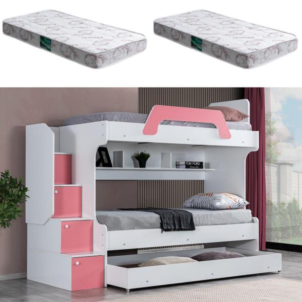 Ranza, Inci Yavrulu Ranza Pembe 2 Adet Comfort Yatak - Image 1