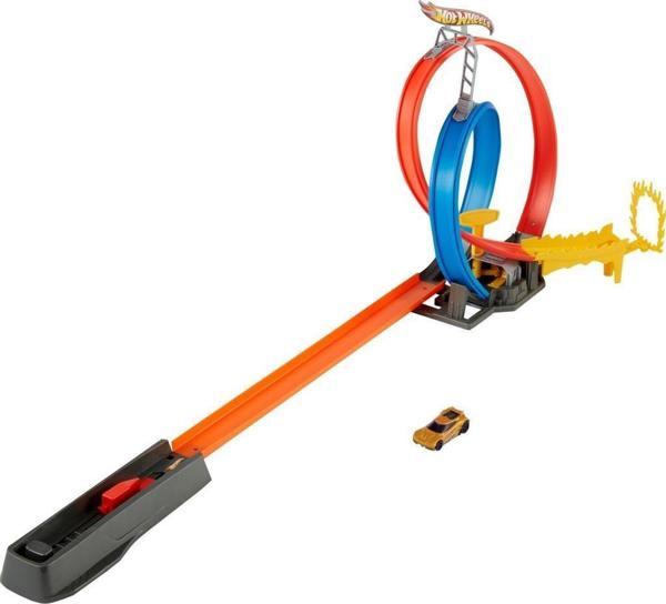 Mattel Hot Wheels Enerji Pisti Yarış Seti Çift Çember Ve 1 Hot Wheels Arabası İçerir 5 Yaş Ve Üzeri İçin GND92 - Image 1