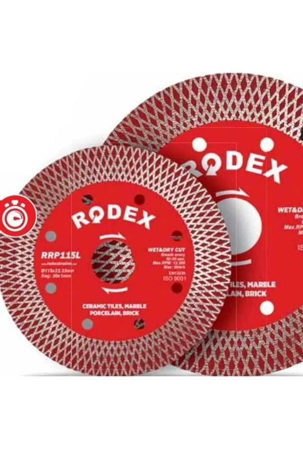 Rodex Rrp115l 115mm Kuru Islak Kesimli Elmas Testere Bıçağı - Image 1