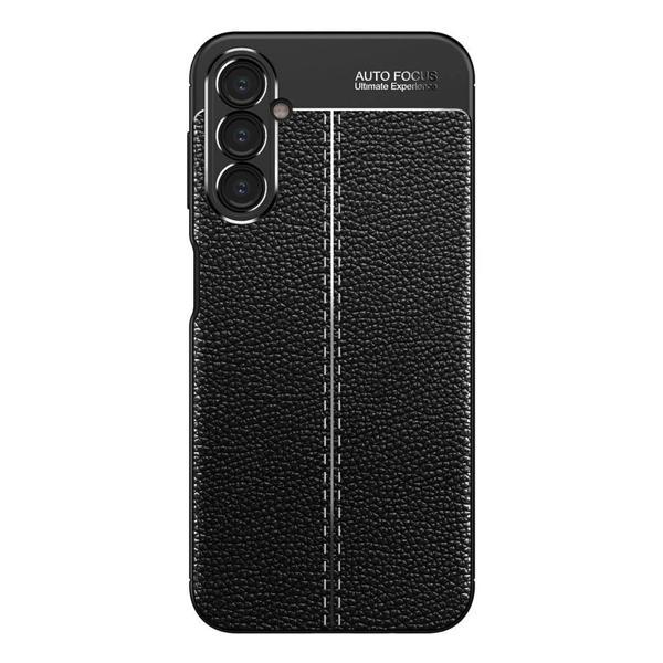 Samsung Galaxy A05s Kılıf Focus Deri Desen Silikon Kapak - Image 1