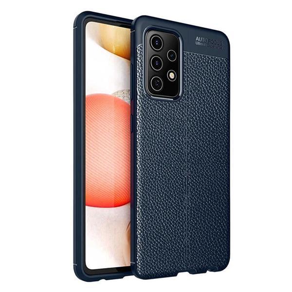 Samsung Galaxy A52 Kılıf Focus Deri Desen Silikon Kapak - Image 1