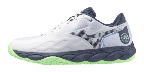 Wave Enforce Court AC Erkek Tenis Ayakkabısı Beyaz / Gri - Image 1