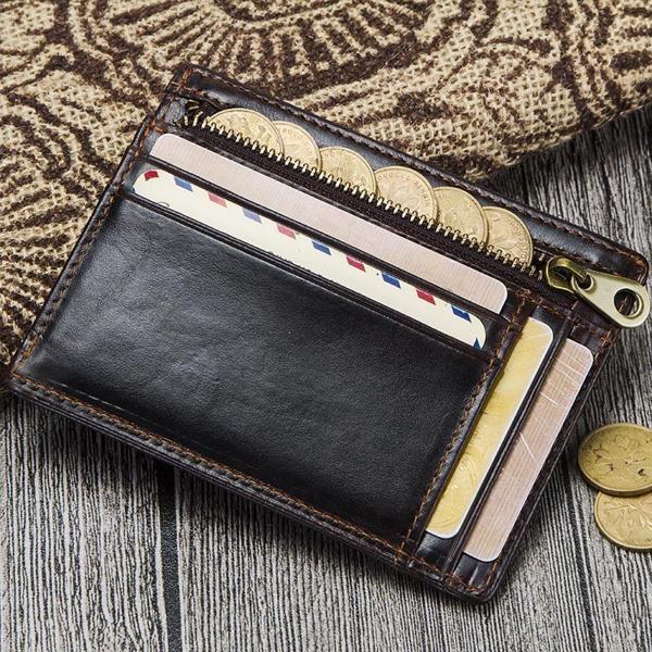 Modica Flerna - Super Slim Rfid Korumalı Deri Kartlık Cüzdan - Image 1