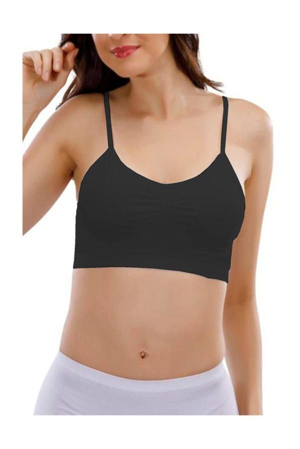 Layza Form Kadın İnce Askılı Pedli Sütyen Büstiyer 15000 - 2 Adet - Image 1