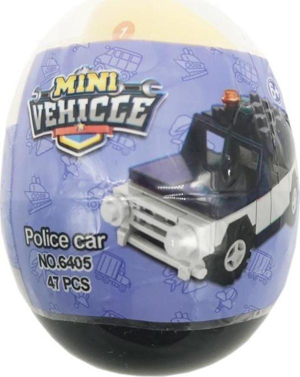 Farbu Oyuncak 47 Parça Police Car Yapı Blokları - Image 1
