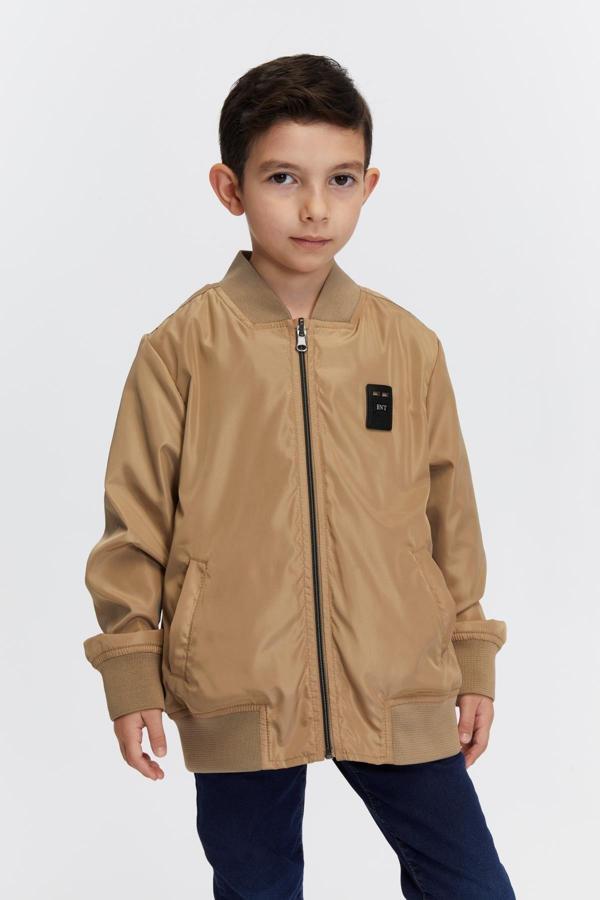 Benitto Kids Erkek Çocuk Çift Taraflı Mevsimlik Yağmurluk Ceket - Image 1