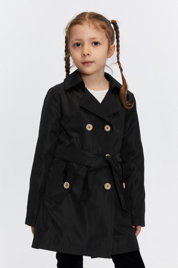 Benitto Kids Belden Bağlamalı Kız Çocuk Trençkot 51316 - Image 1