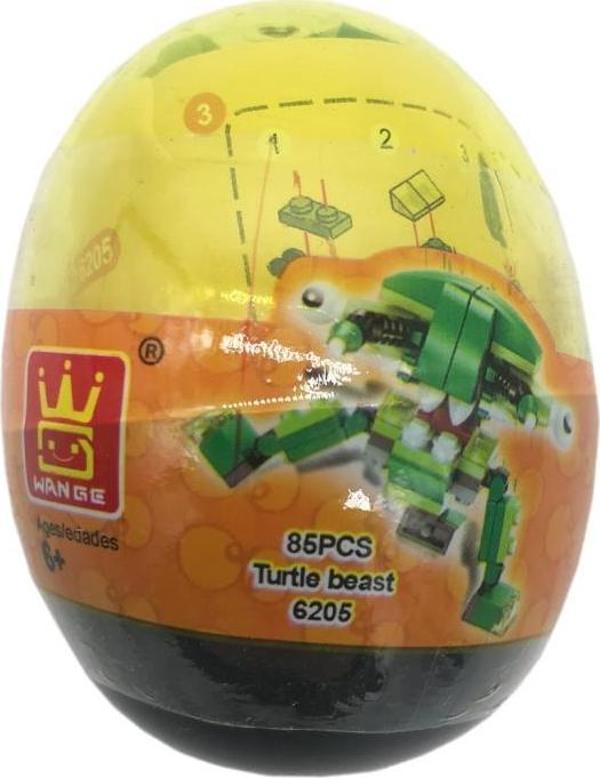 Farbu Oyuncak 85 Parça Turtle Beast Yapı Blokları - Image 1