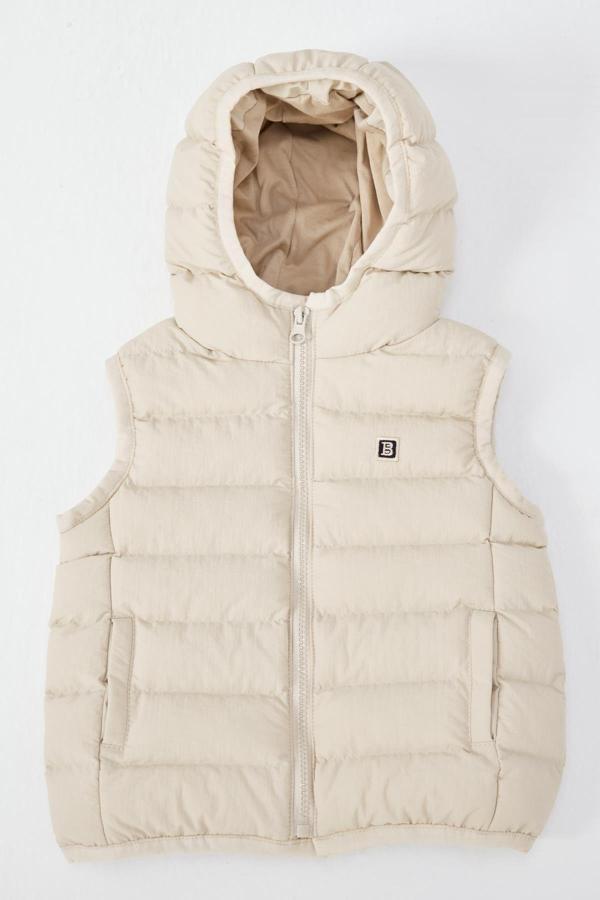 Benitto Kids Kapüşonlu Erkek Bebek Çocuk Yelek 51306 - Image 1