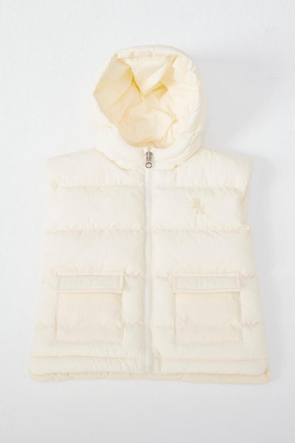 Benitto Kids Kapüşonlu Kız Bebek Çocuk Yelek 51305 - Image 1