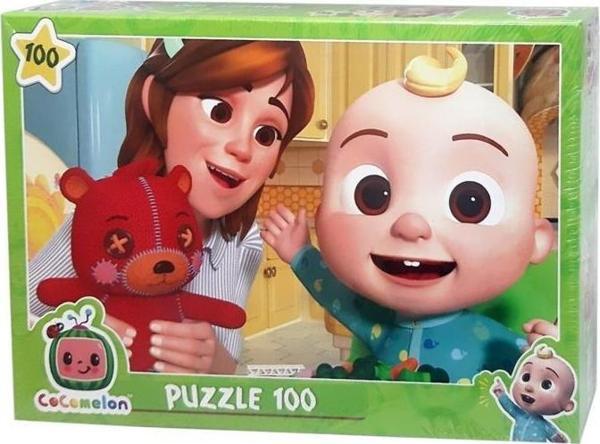 Cocomelon Laço Kids 100 Parça Puzzle Playtime, Çocuklar İçin Yapboz - Image 1