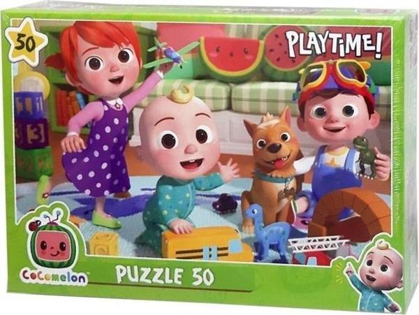 Cocomelon Laço Kids 50 Parça Puzzle Playtime, Çocuklar İçin Yapboz - Image 1