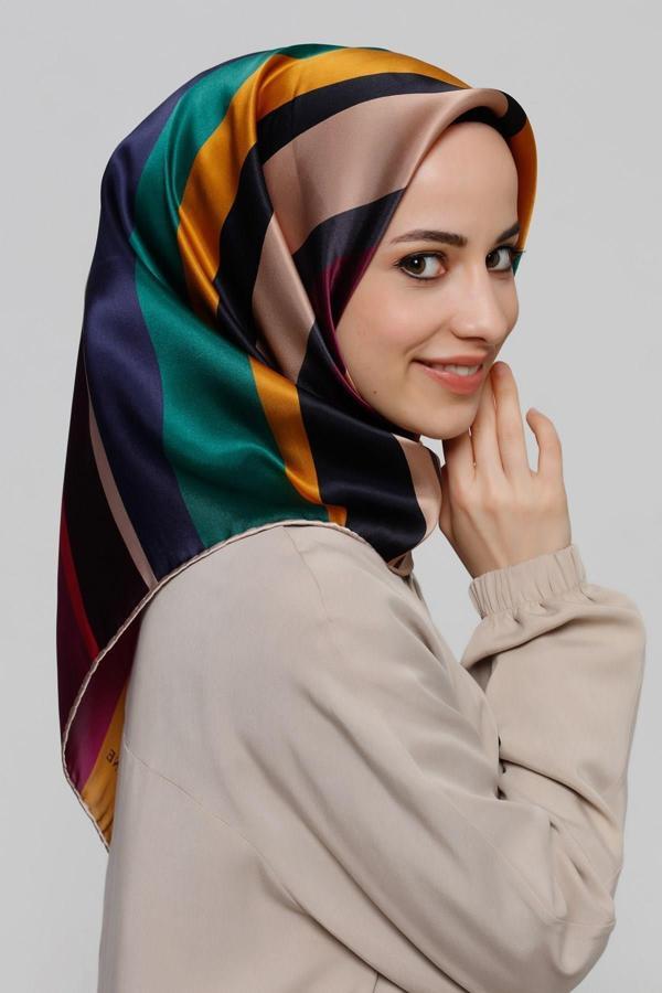 Armine Nostalji Serisi Twill Ipek Eşarp 8301D-84 - Image 1