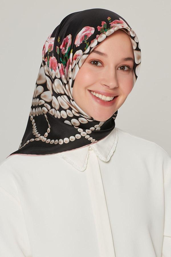 Armine Nostalji Serisi Ipek Twill Eşarp 3885D-31 - Image 1