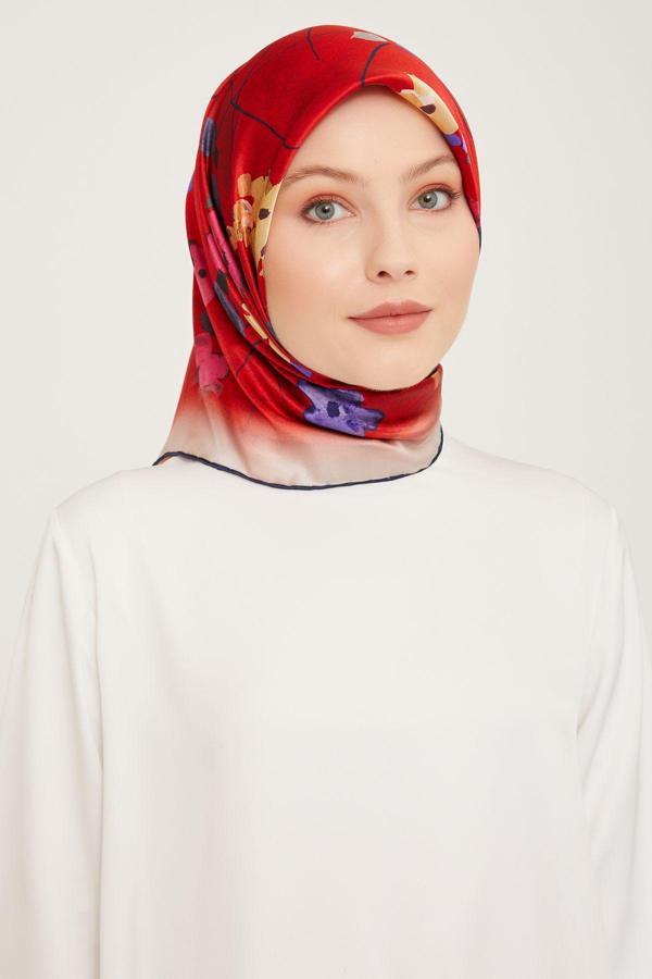 Armine İpek Eşarp 9048D (Twill) (Nostalji) - Image 1