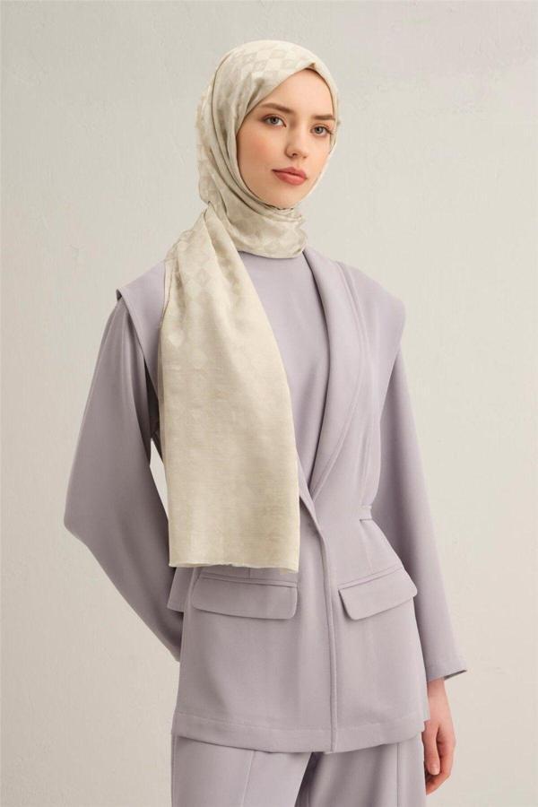 Armine Jakarlı Ipek Pamuk Şal 9913 - Image 1