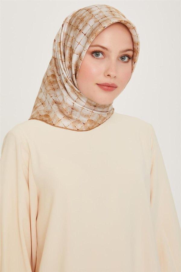 Armine Sura Saf Ipek Eşarp 9259D 86 - Image 1