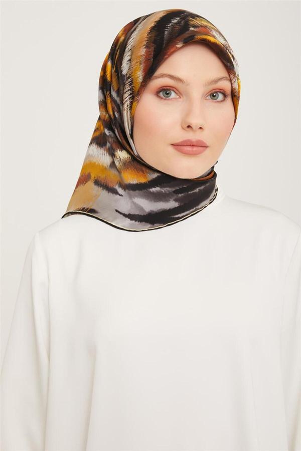 Armine Twill Ipek Eşarp 23Ka9049 55 39 - Image 1