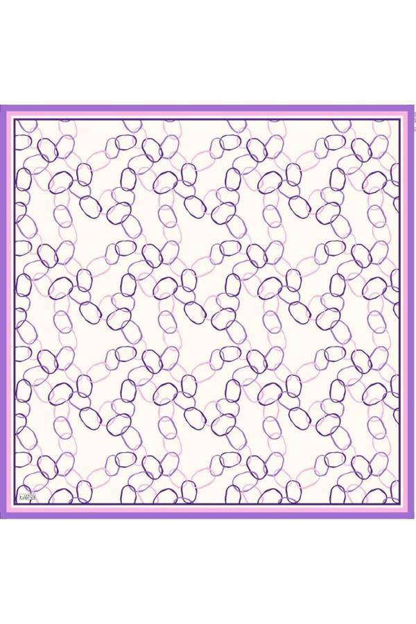 Armine Soft Mor Desenli Eşarp 6090-10 - Image 1