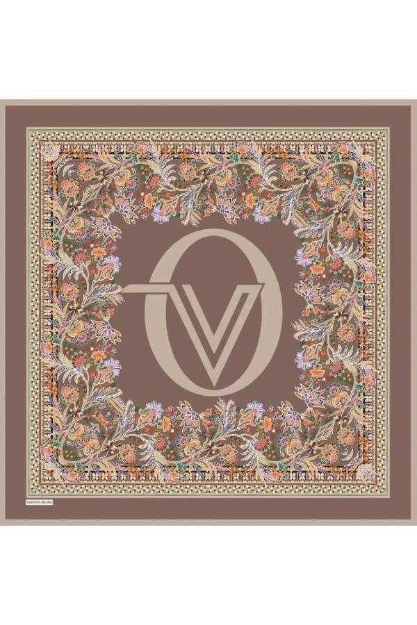 Valentino Orlandi Milano Desenli Eşarp-4-20 - Image 1
