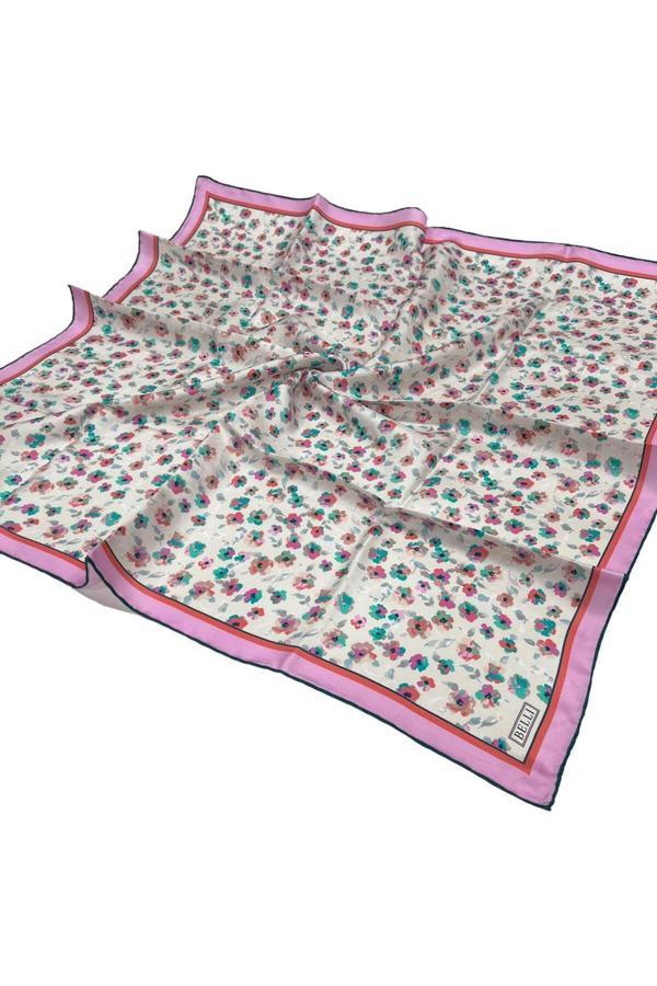 Belli Twill Ipek Eşarp - 4028-82 Açık Taş Pembe - Image 1