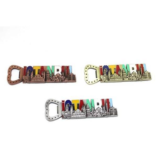 İstanbul Yazısı Metal Magnet Ve Açacak - Image 1