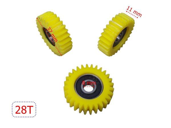 E-Bis Pedal Destekli Plastik Dişli Rulmanlı 3 Lü Set 28T Öm - Image 1