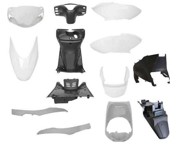 Honda Spacy Alpha 110 Kaporta Seti Beyaz 15 Parça - Image 1