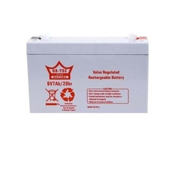 Akü (Akülü Çocuk Arabası) 6 V 7 Ah Ortec - Image 1