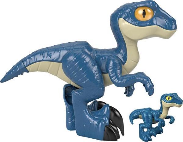 imaginext Jurassic World XL Dinozorlar Raptor GWN99-GWP07 - Image 1
