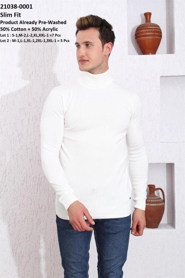 Brango 21038 Erkek Triko Kazak - Image 1