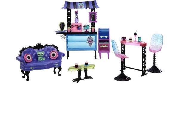 Mattel Monster High Coffin Bean Restoran Oyun Seti HHK65  - Image 1