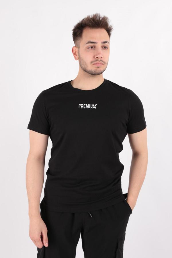 Cazador 4023 Erkek Bisiklet Yaka T-Shirt - Image 1