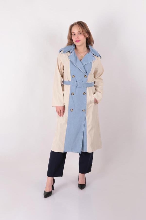 Aynaz 140059 Kadın Trenchcoat - Image 1