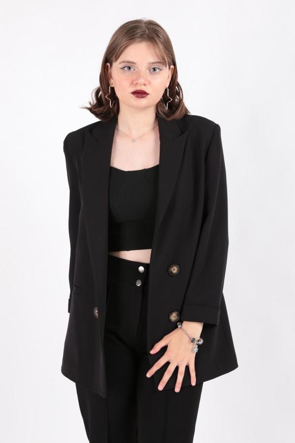 Ayhan 90491 Kadın Blazer Ceket - Image 1