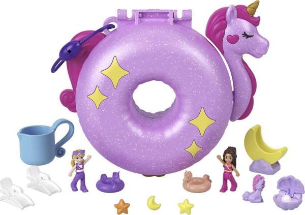Polly Pocket Unicorn Floatie Oyun Seti HKV34  - Image 1