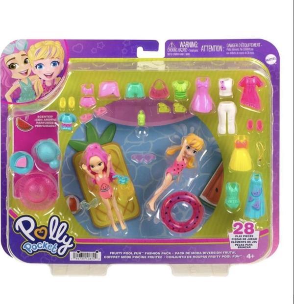 Polly Pocket ve Arkadaşları Farklı Moda Aksesuarları Oyun Setleri HNF51-HKV95 - Image 1